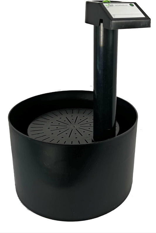 GroBuddy Self Watering Insert Kit (4 pack) - Auto-Watering System w/LifeTested™ Technology, 1-Gal. Water Reservoir & Level Indicator - Root-Focused Self-Watering Large Pots for Indoor Plants & Outdoor